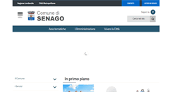 Desktop Screenshot of comune.senago.mi.it